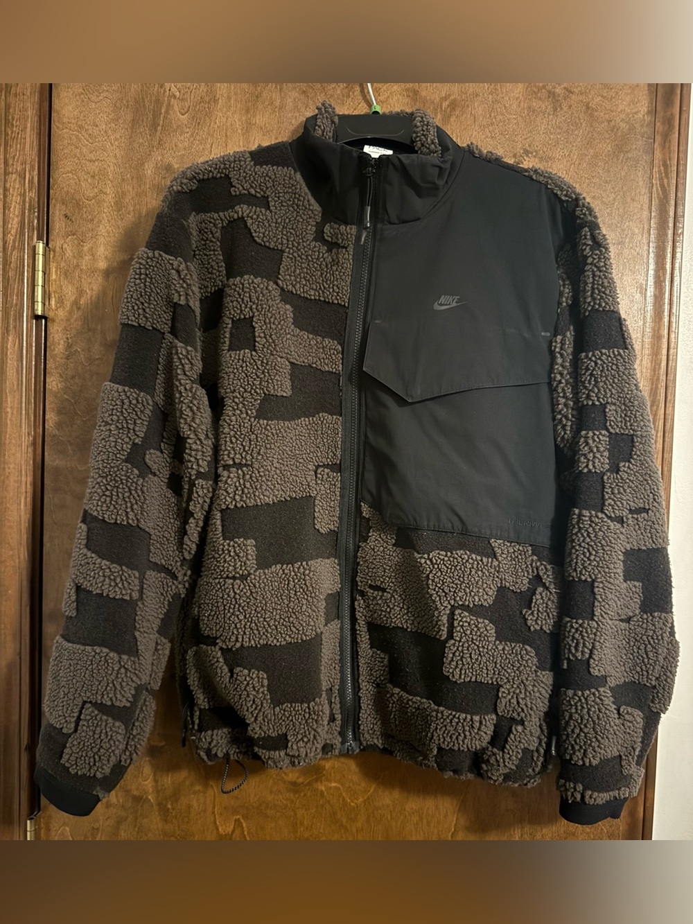 Nike Men’s Therma-Fit Tech Pack Sherpa Fleece Jacket